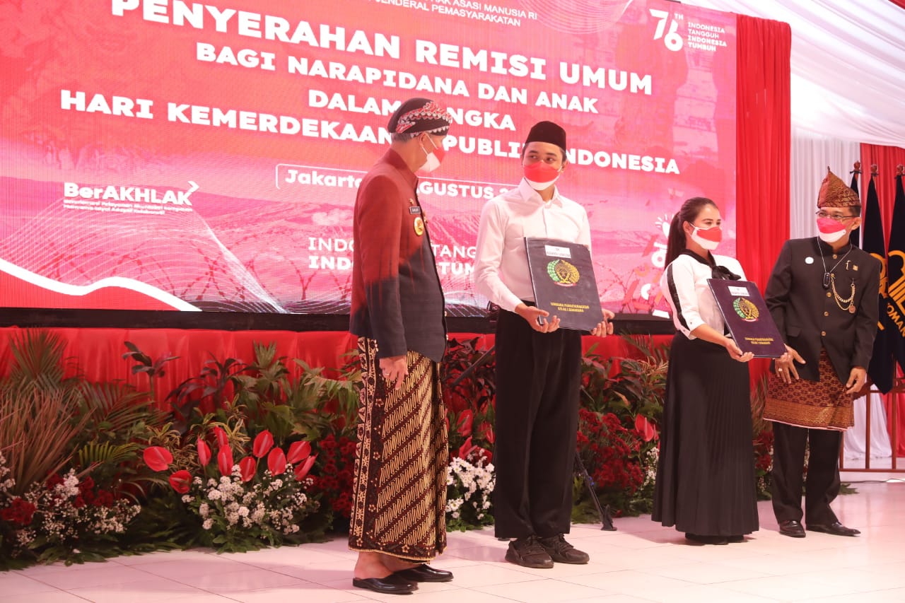 7.154 Narapidana di Jateng Terima Remisi HUT RI, 138 Bisa Hirup Udara Bebas