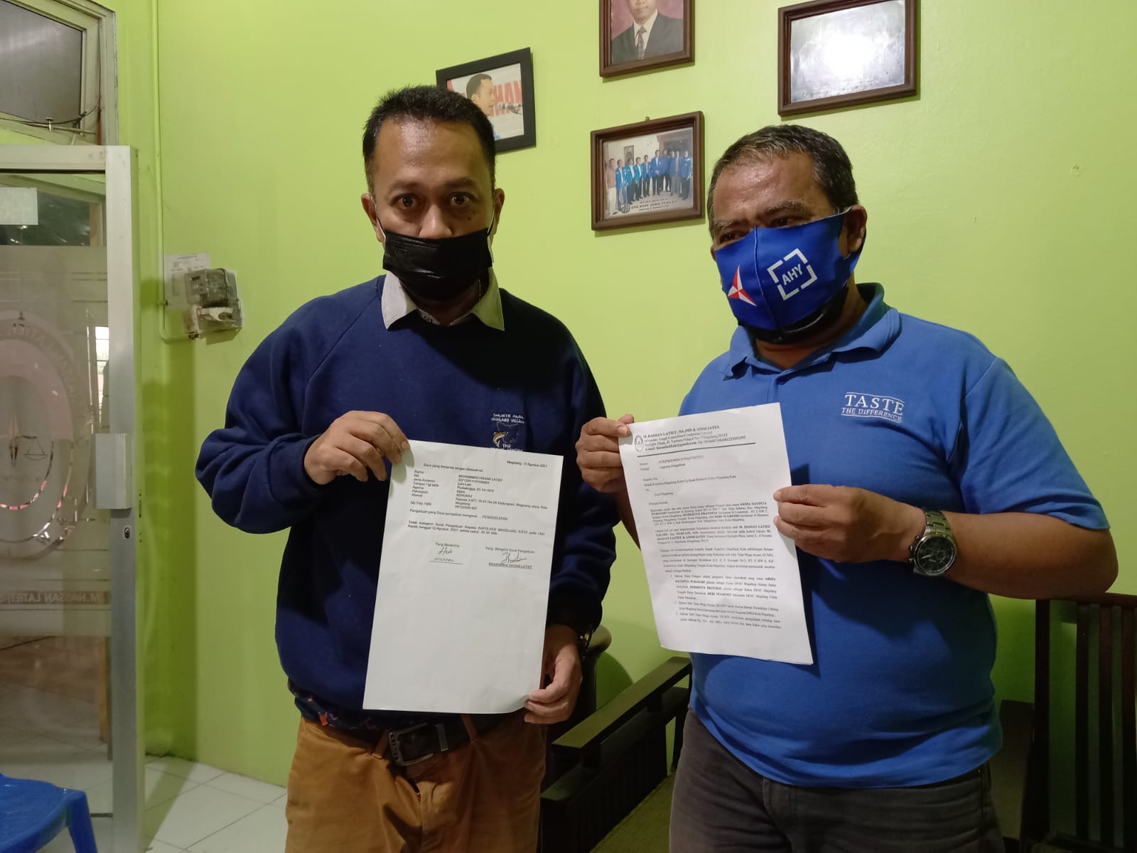 DPAC Demokrat Magelang Lapor Polisi Soal Dugaan Penggelapan Dana Partai