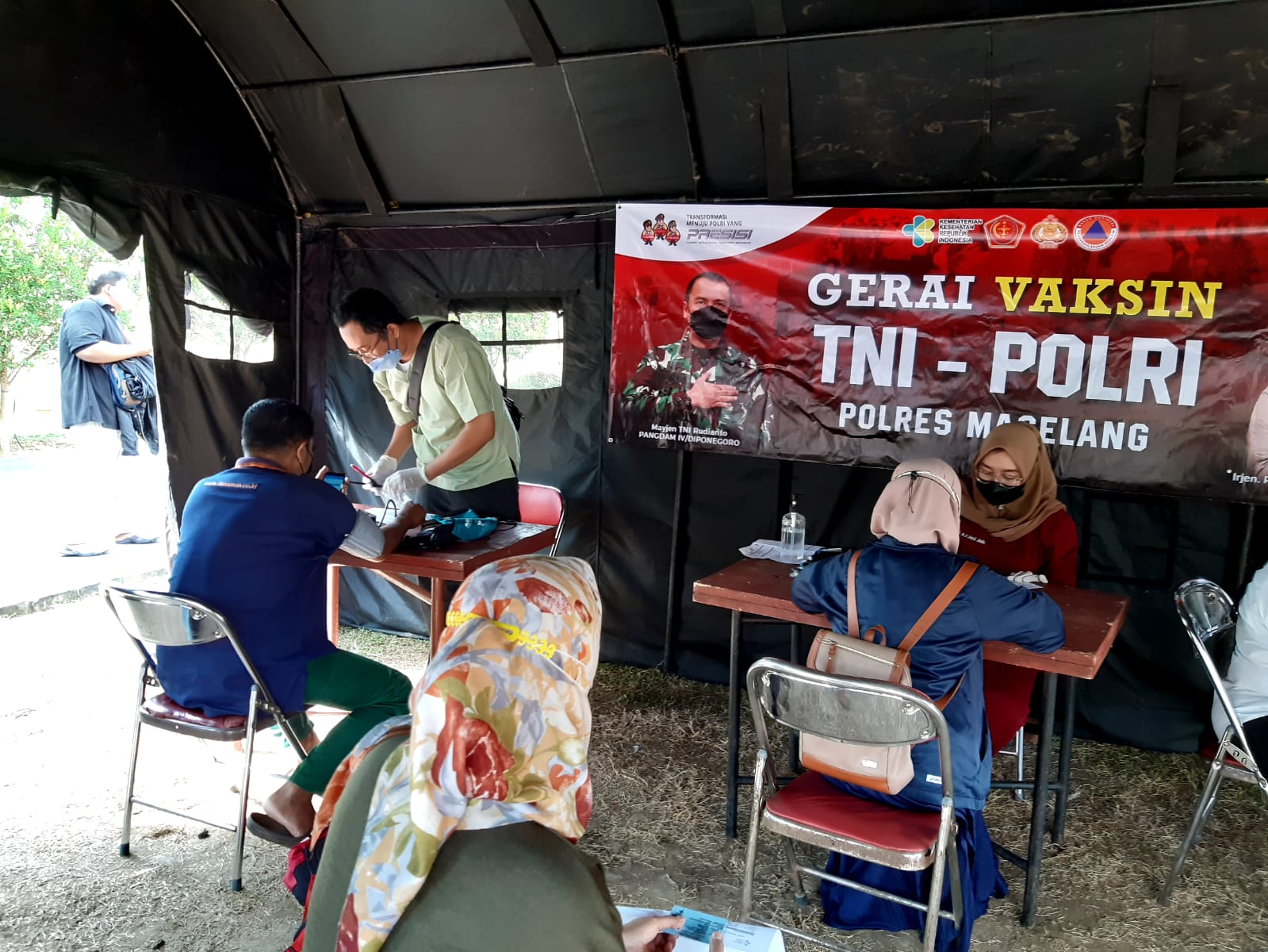 Polres Magelang Terus Gelar Vaksinasi, Jumlah Penerima Capai 31.293 Orang