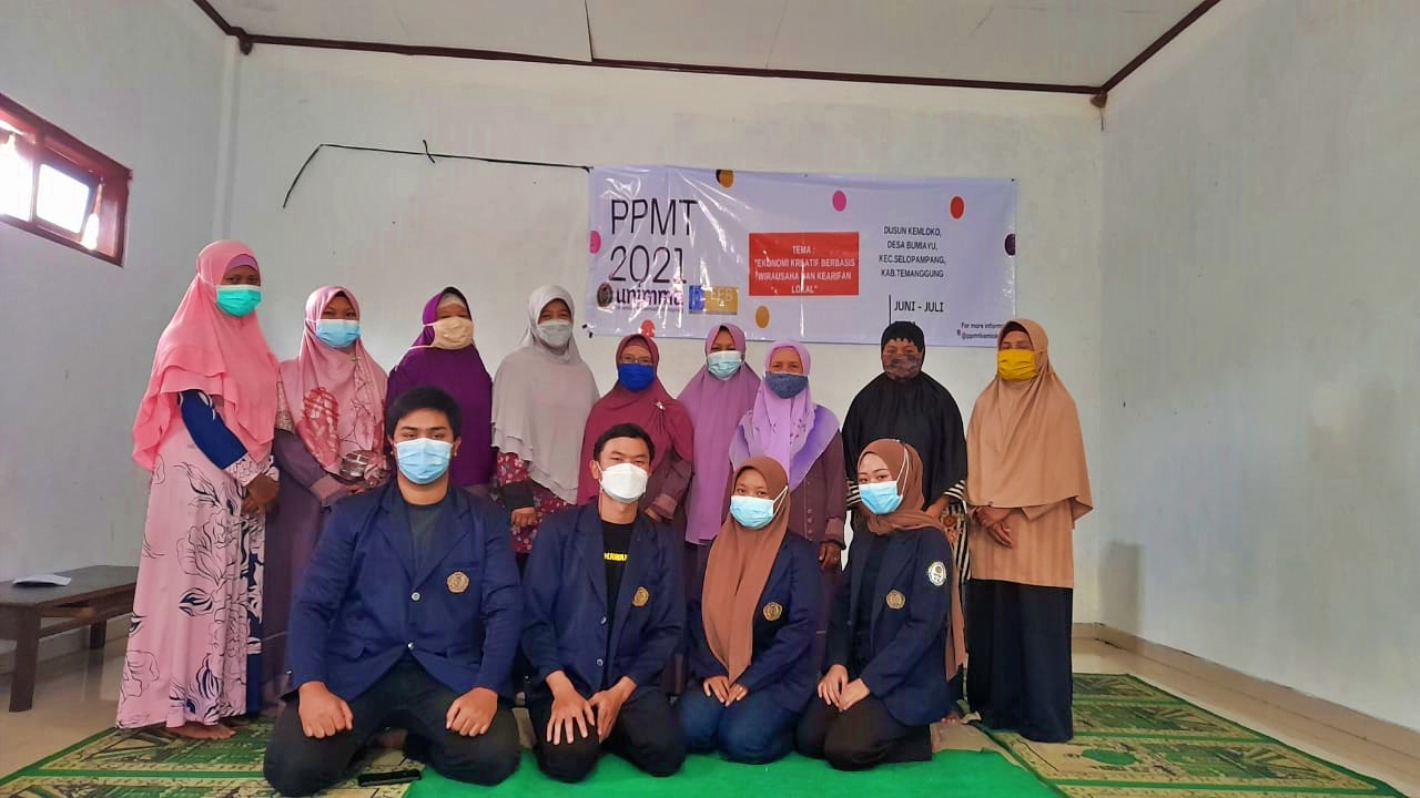 PPMT UNIMMA dampingi UMKM di Kemloko Bumiayu Temanggung