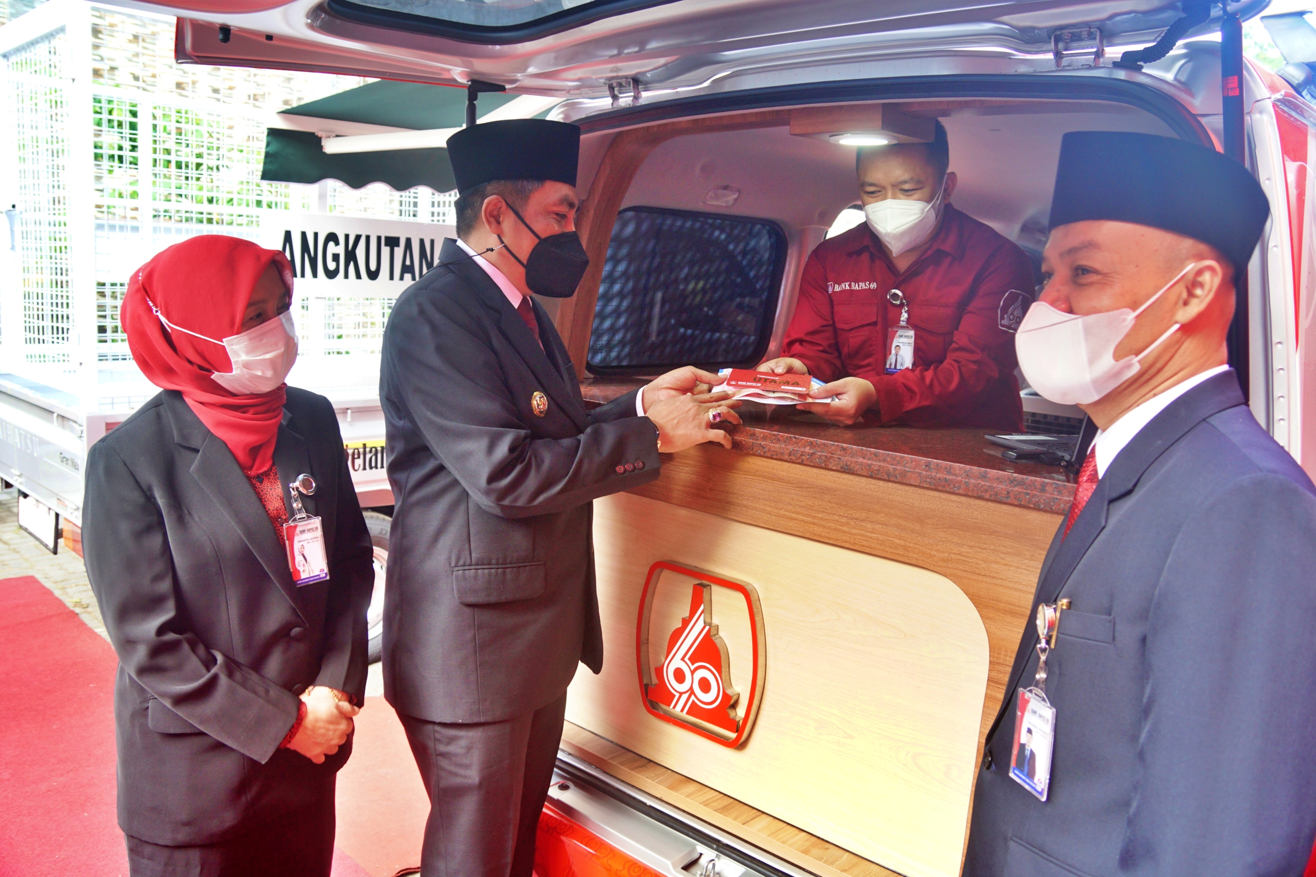 Bupati Magelang saat hadiri HUT BPR Bank Bapas 69