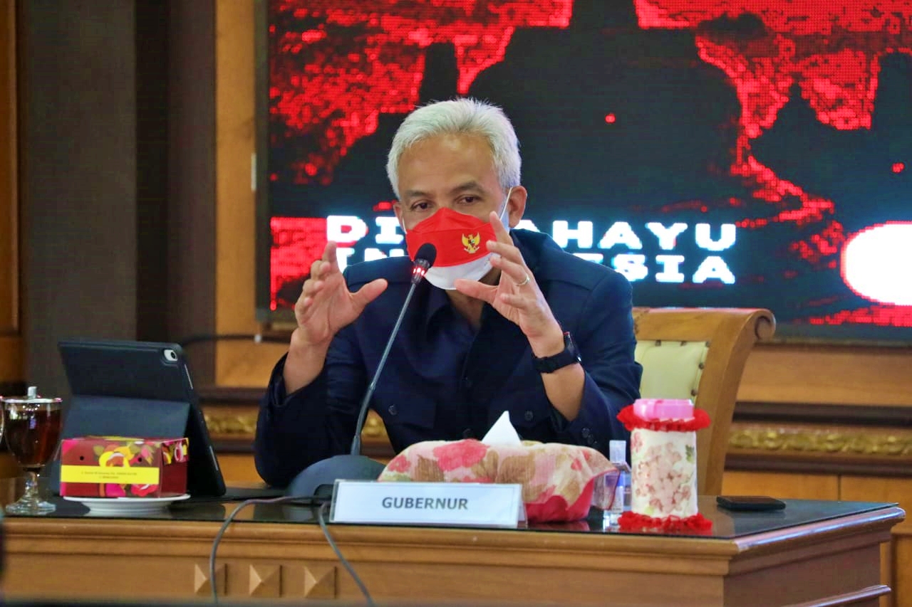 Ganjar minta percepatan vaksinasi kepada remaja atau pelajar