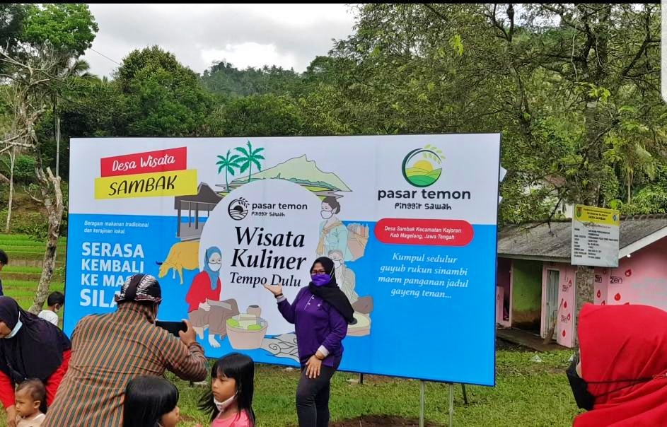 Pasar Temon Sambak ada elang jawa