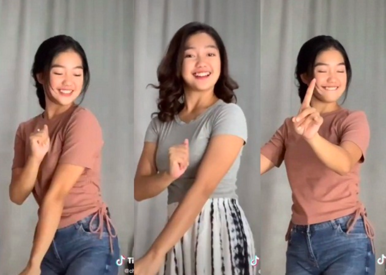 Chandrika Chika artis TikTok yang viral. (sumber: ist)