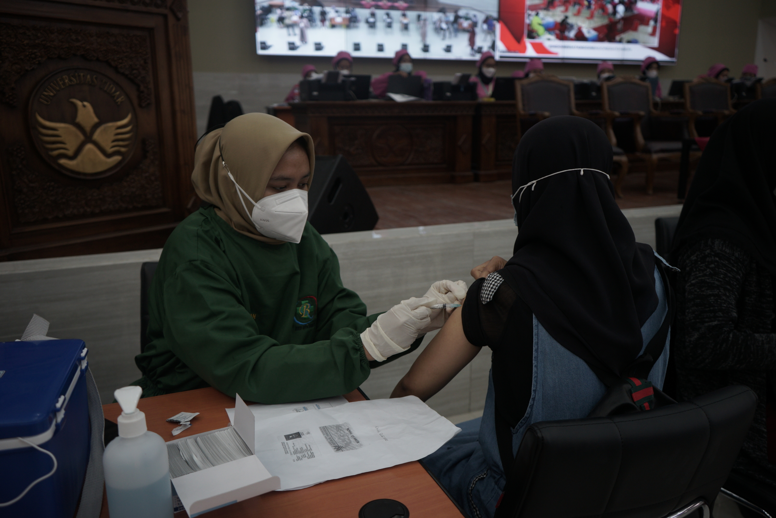 Bersama Polres Magelang Kota, Untidar Gelar Vaksinasi Massal