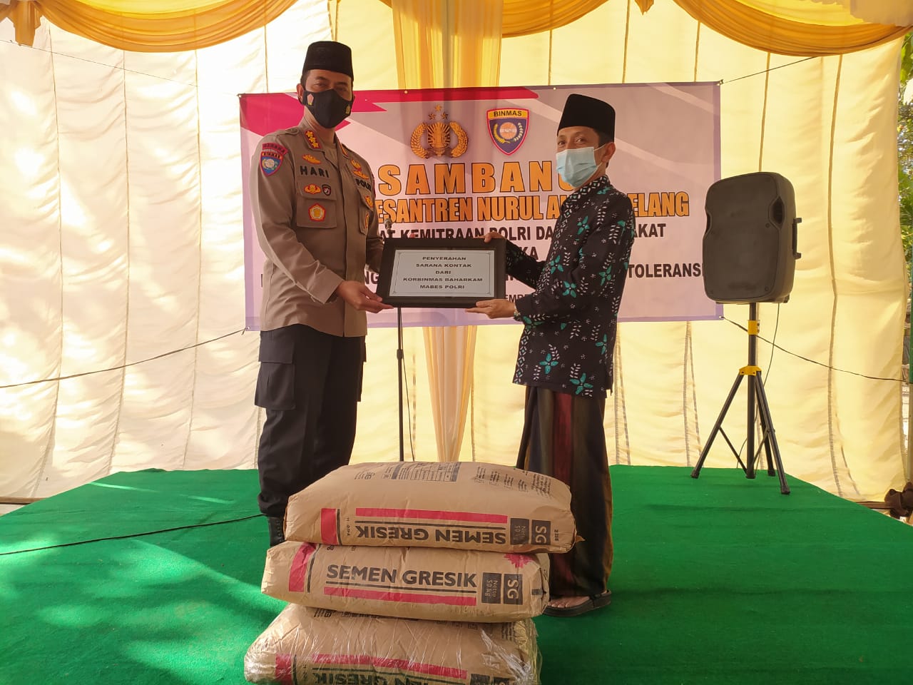 Tangkal Radikalisme dan Terorisme, Korbinmas Baharkam Polri Silaturahmi ke Ponpes Nurul Ali Magelang