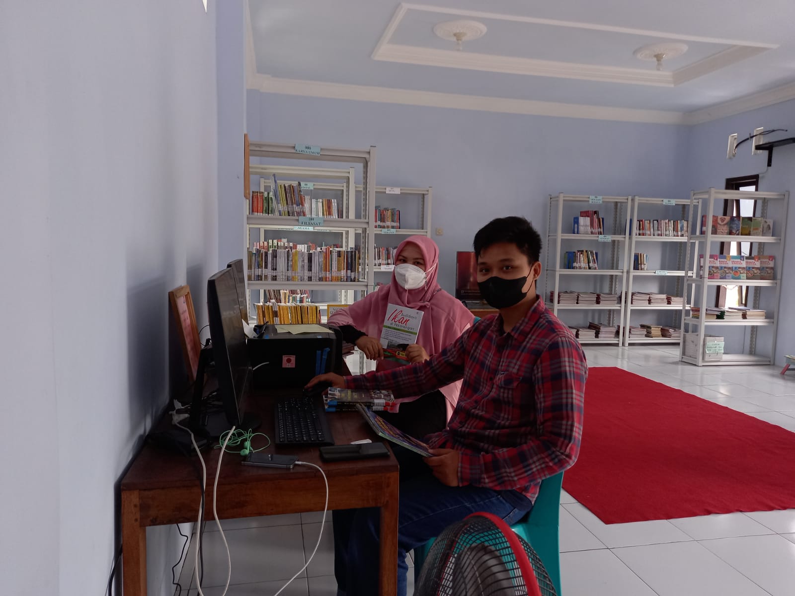 Menengok Perpustakaan Sahwahita Desa Butuh Sawangan, Tempat Berkegiatan Warga