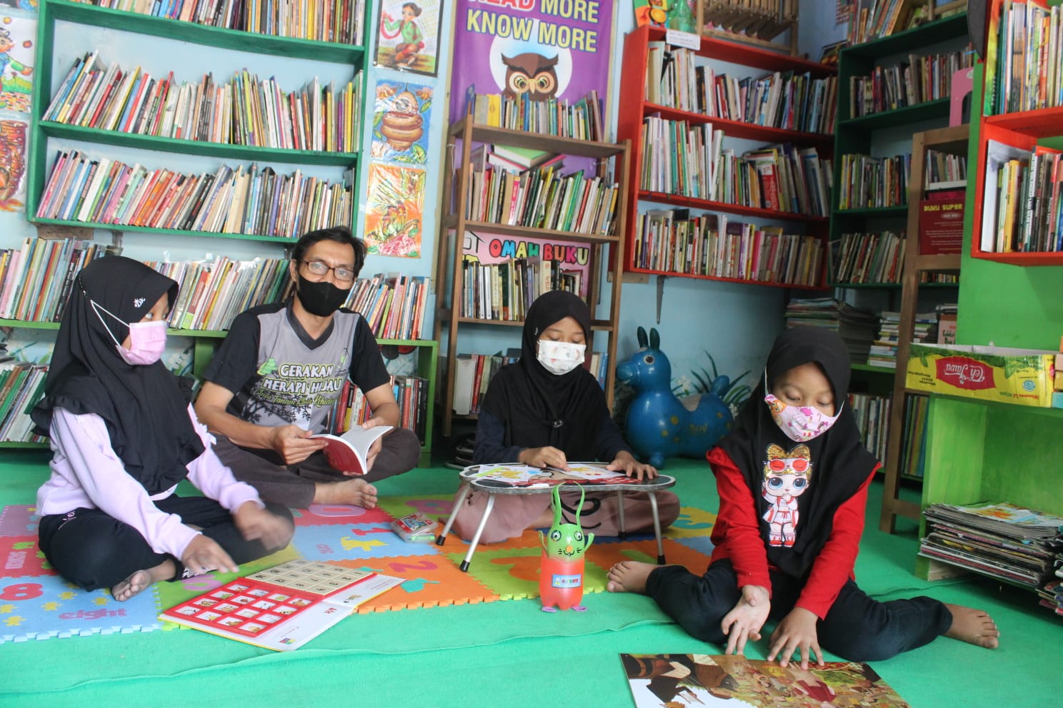 Keren! Omah Blondo Magelang Raih Penghargaan TBM Kreatif-Rekreatif dari Direktorat PMPK Kemendikbudristek