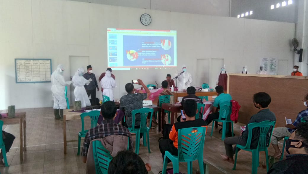 Gandeng FKKI, DPD LDII Kabupaten Magelang Gelar Pelatihan Pemulasaran Jenazah Covid-19