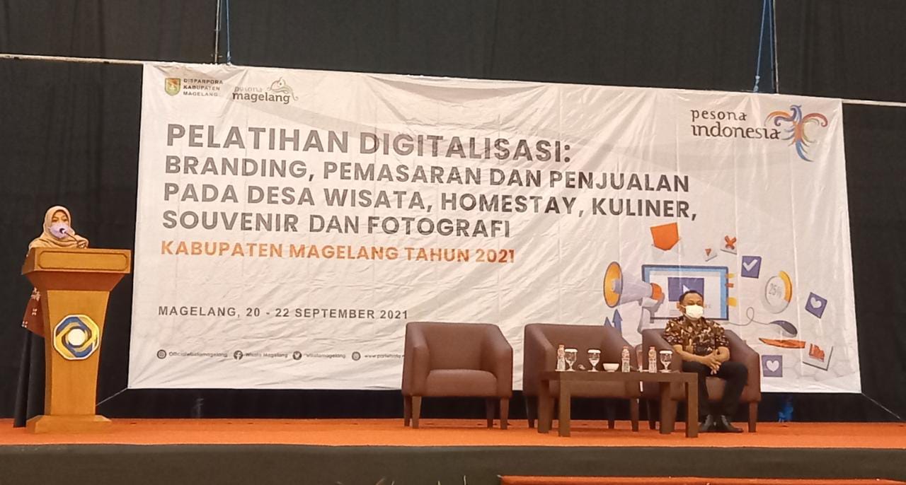 Ketua Dekranasda Kabupaten Magelang Harap Pelaku Wisata dan UKM Kembangkan Pemasaran Digital