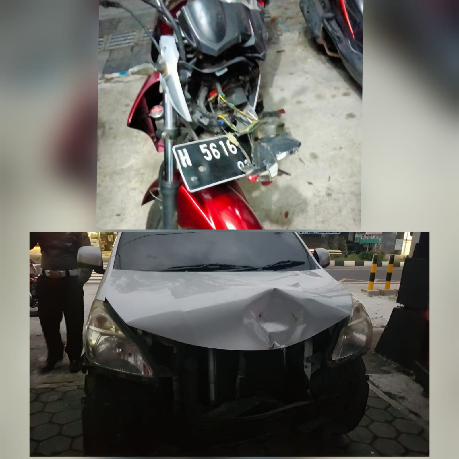 Ini Kronologi Kecelakaan Mobil vs Motor di Jalan Sawitan-Blondo Magelang