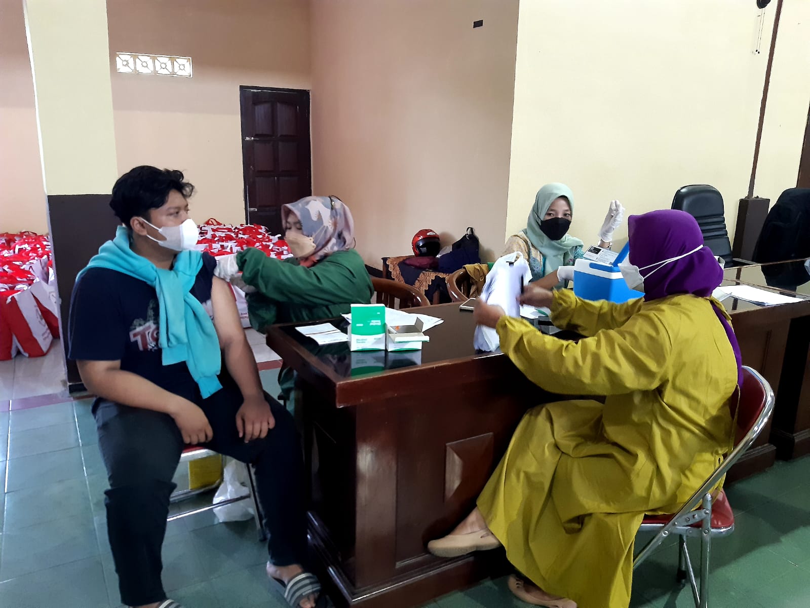 Polres Magelang Gelar Vaksinasi Massal di 16 Lokasi Berbeda