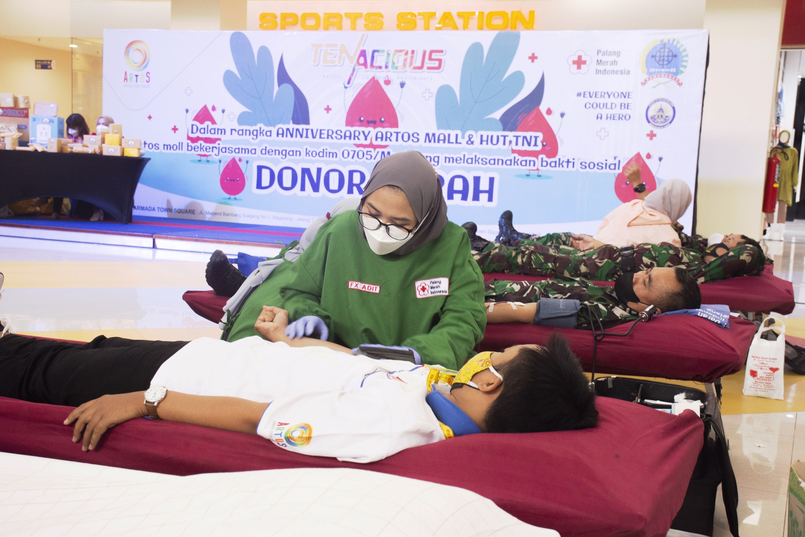 Ultah ke-10, Artos Mall Gelar Aksi Sosial Donor Darah