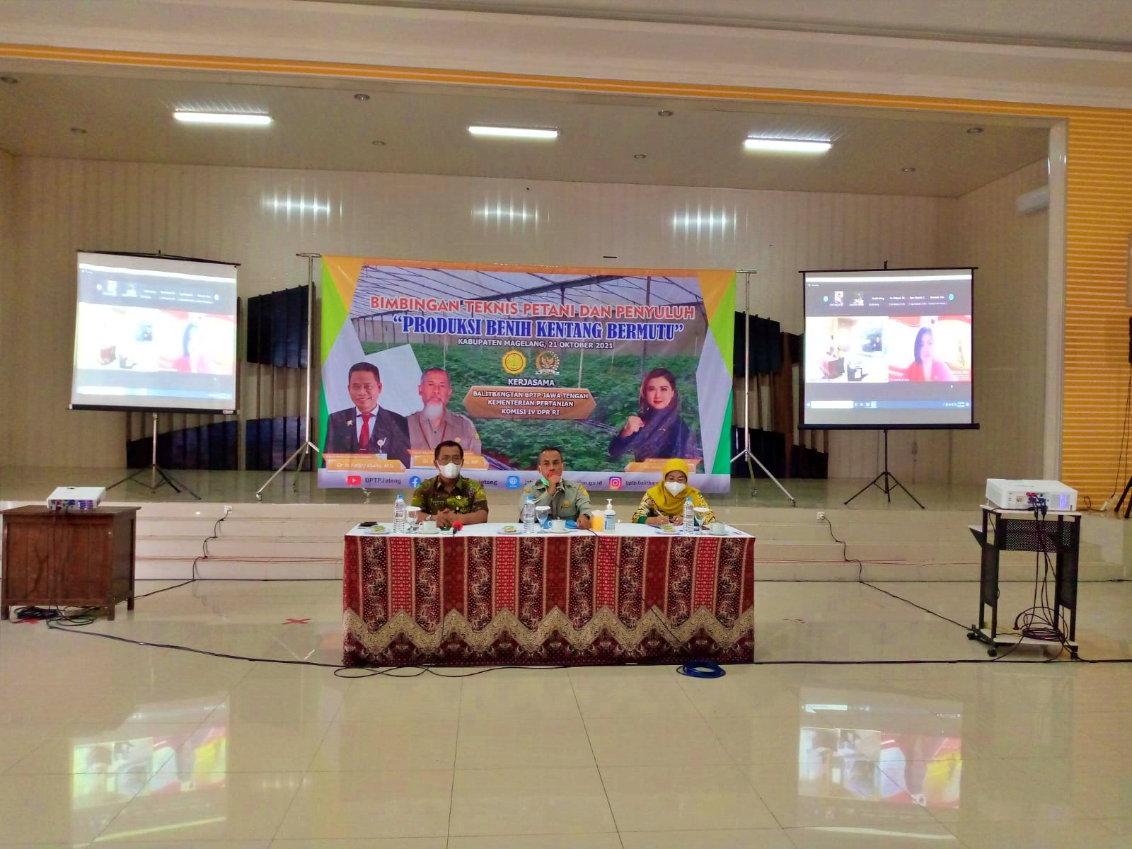 Bimtek Petani Kentang di Magelang