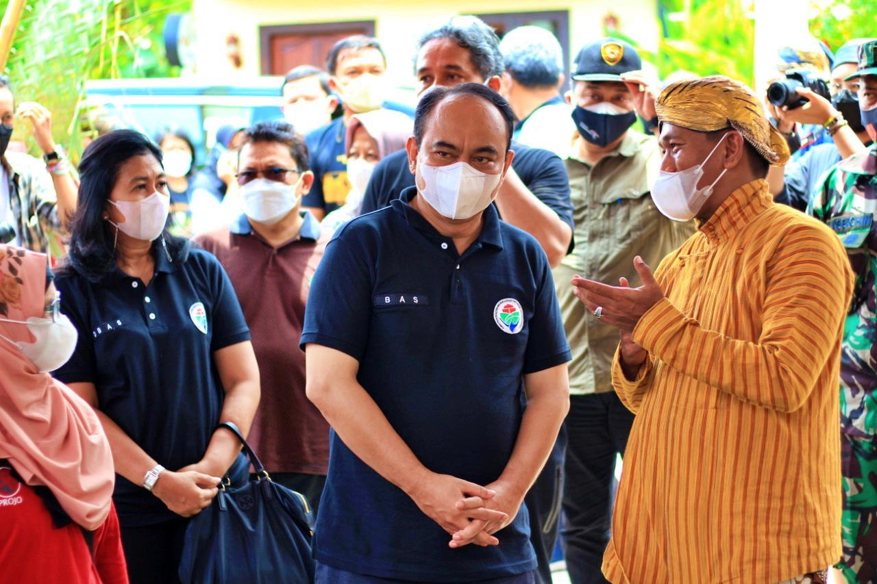 Waki Kemendes PDTT saat berkunjung ke Desa Wisata Karangrejo Borobudur
