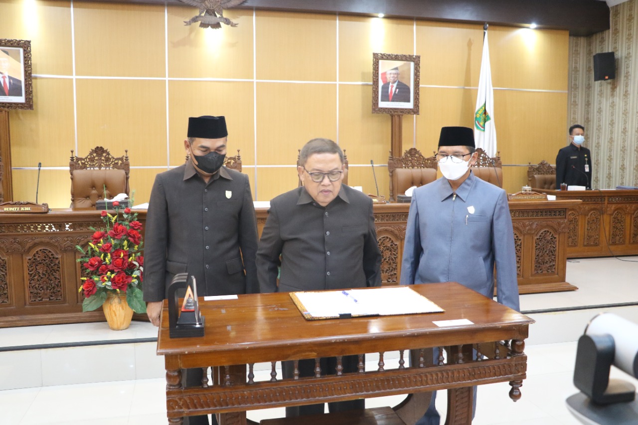 DPRD Kabupaten Magelang Setujui Raperda Perubahan APBD 2021