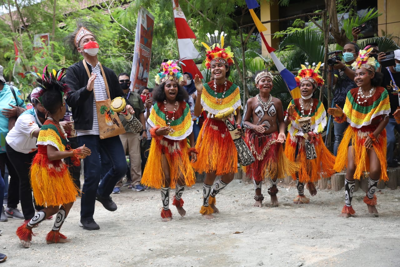 Gelaran Pembukaan PON XX Papua Meriah, Ganjar: Anak Bangsa Kita Memang Membanggakan
