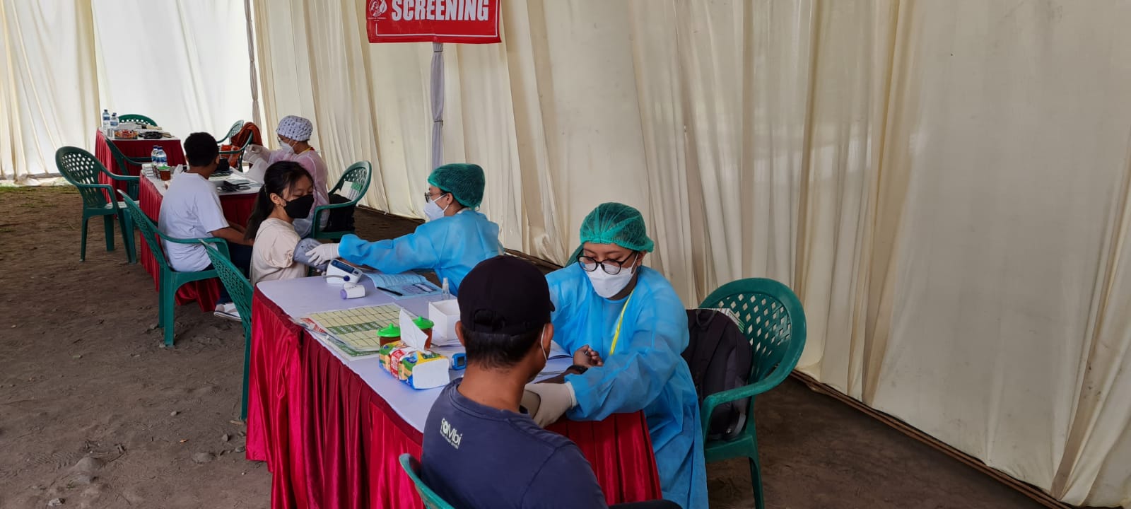 Gencarkan Vaksinasi, Polres Magelang Kota Sasar Pedagang Pasar Rejowinangun