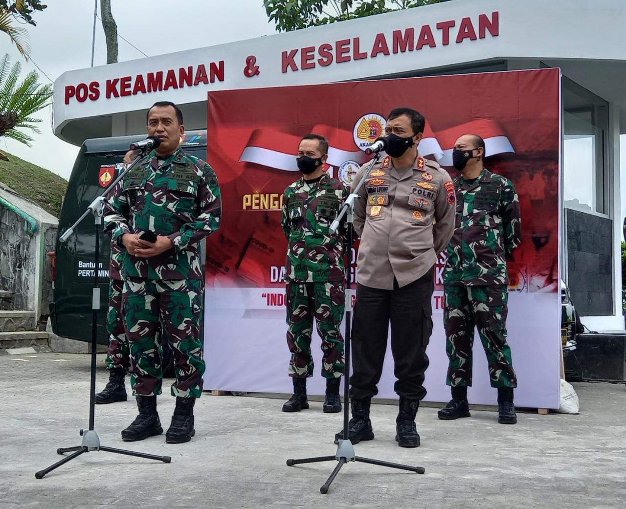 Peringati 33 Tahun Mengabdi, Alumni Akabri 89 Gelar Baksos dan Vaksinasi di Ketep Pass Magelang