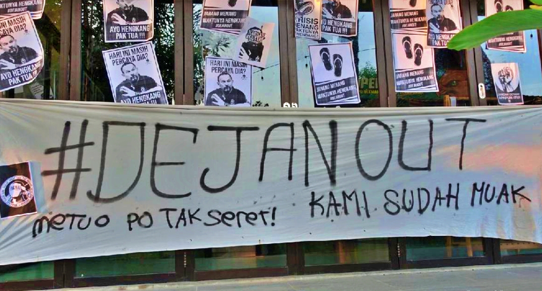 polemik suporter sleman fans dengan manajemen klun PSS Sleman