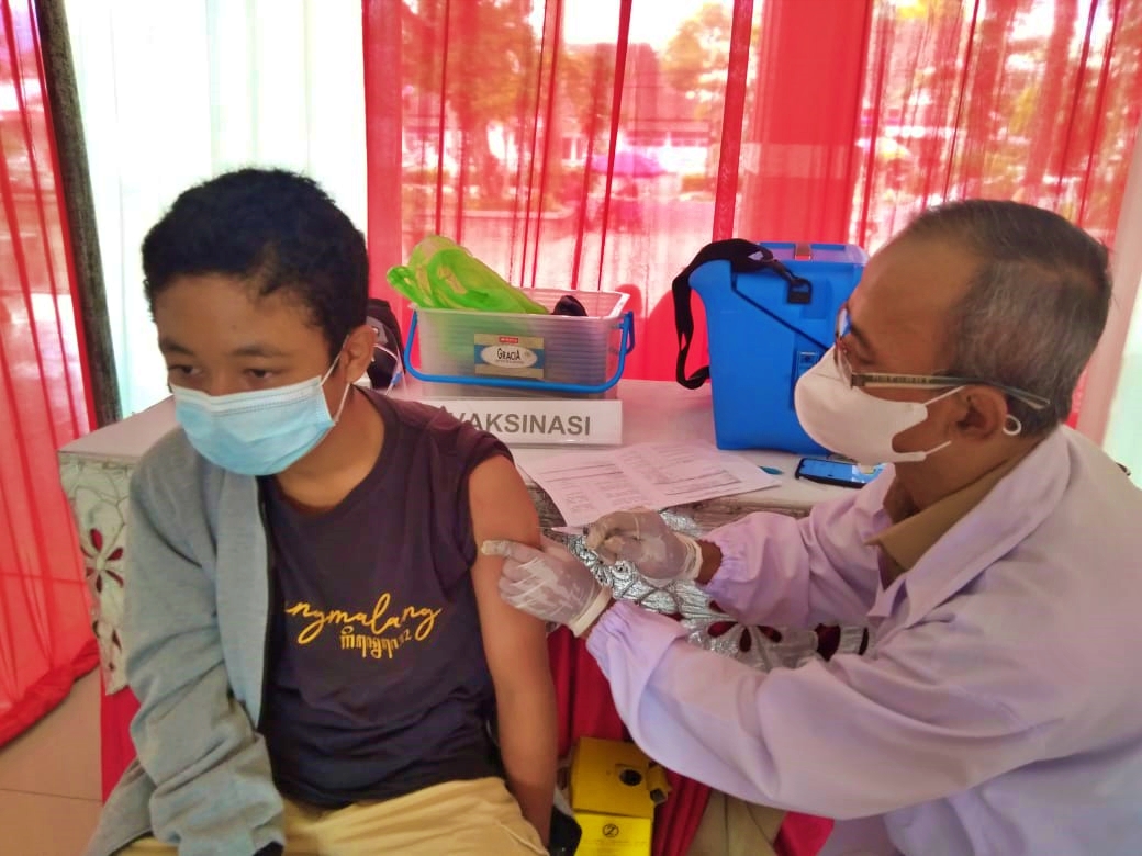 vaksinasi massal oleh Pemkab Magelang