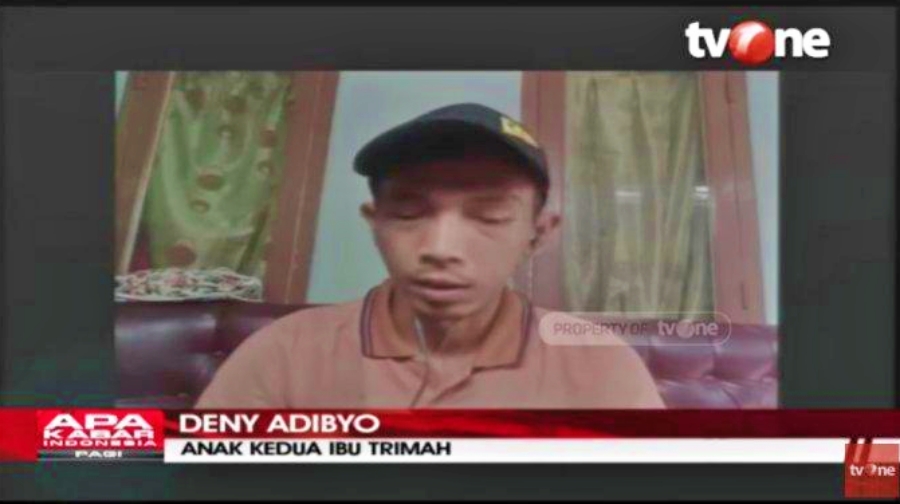 Anak kedua ibu trimah angkat suara terkait viralnya pemberitaan