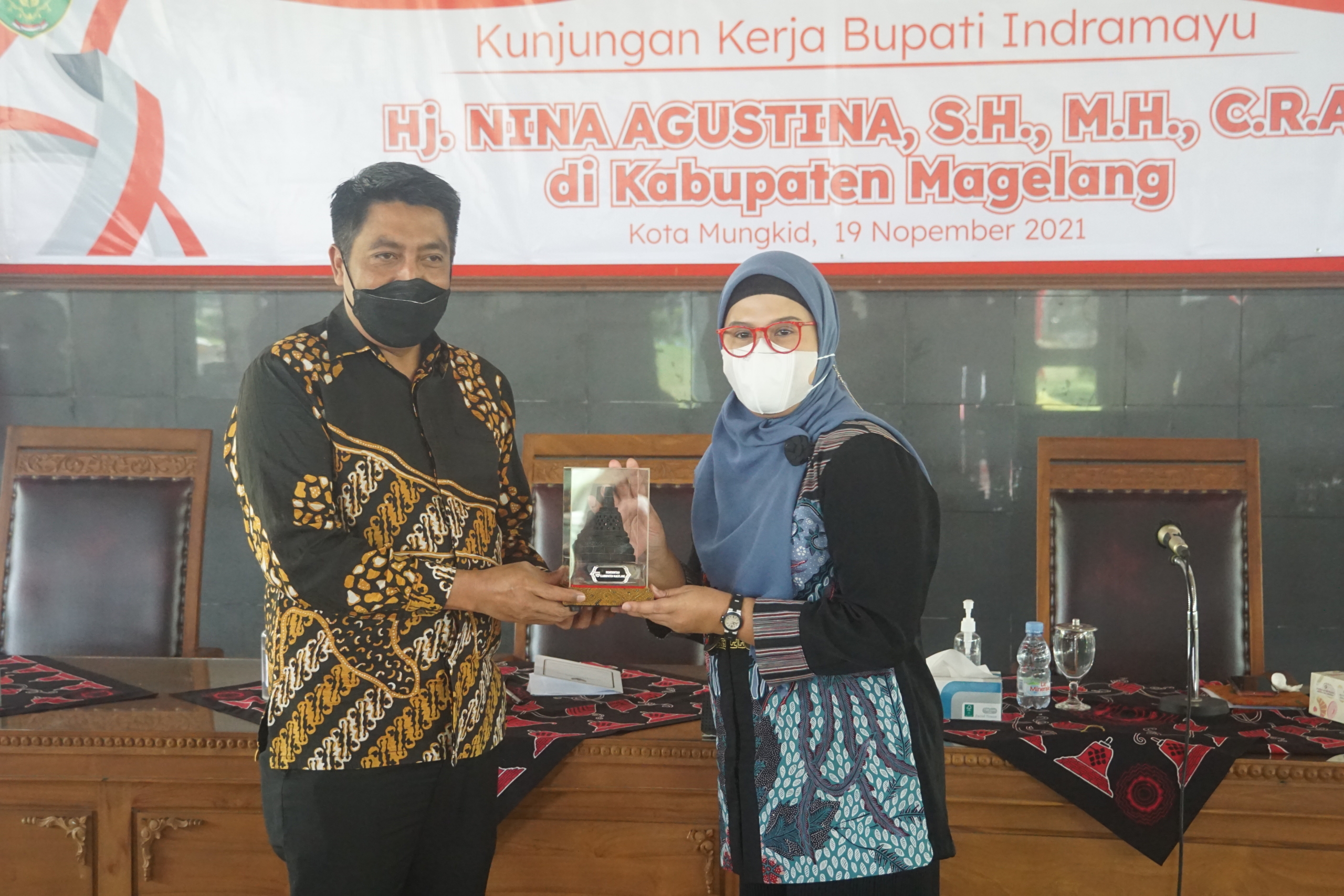 Bupati Indramayu Ingin Mengadopsi Keberhasilan BPR Dan Balkondes Di Kabupaten Magelang