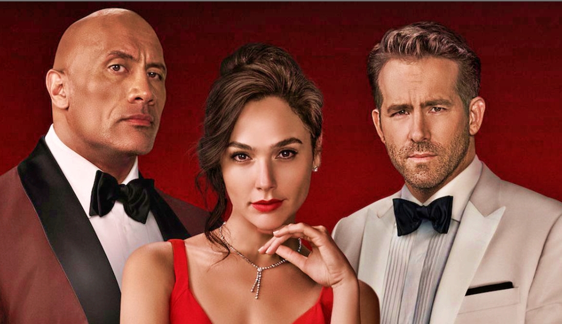 Film Red Notice salah satu rekomendasi film tayang November 2021