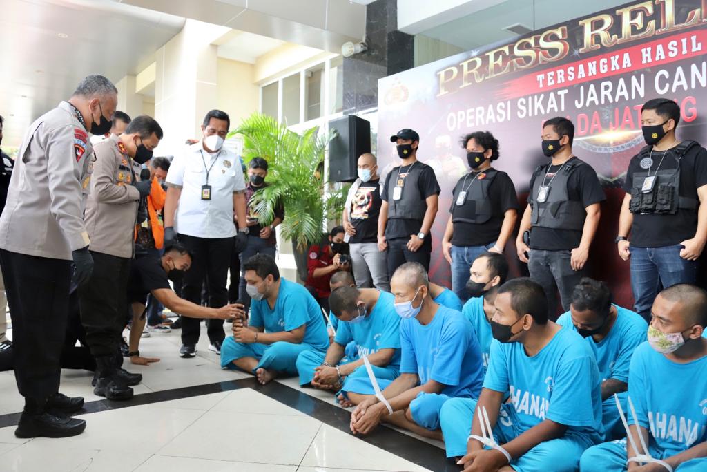 Operasi Sikat Jaran Candi 2021, Polda Jateng Tangkap 325 Pelaku