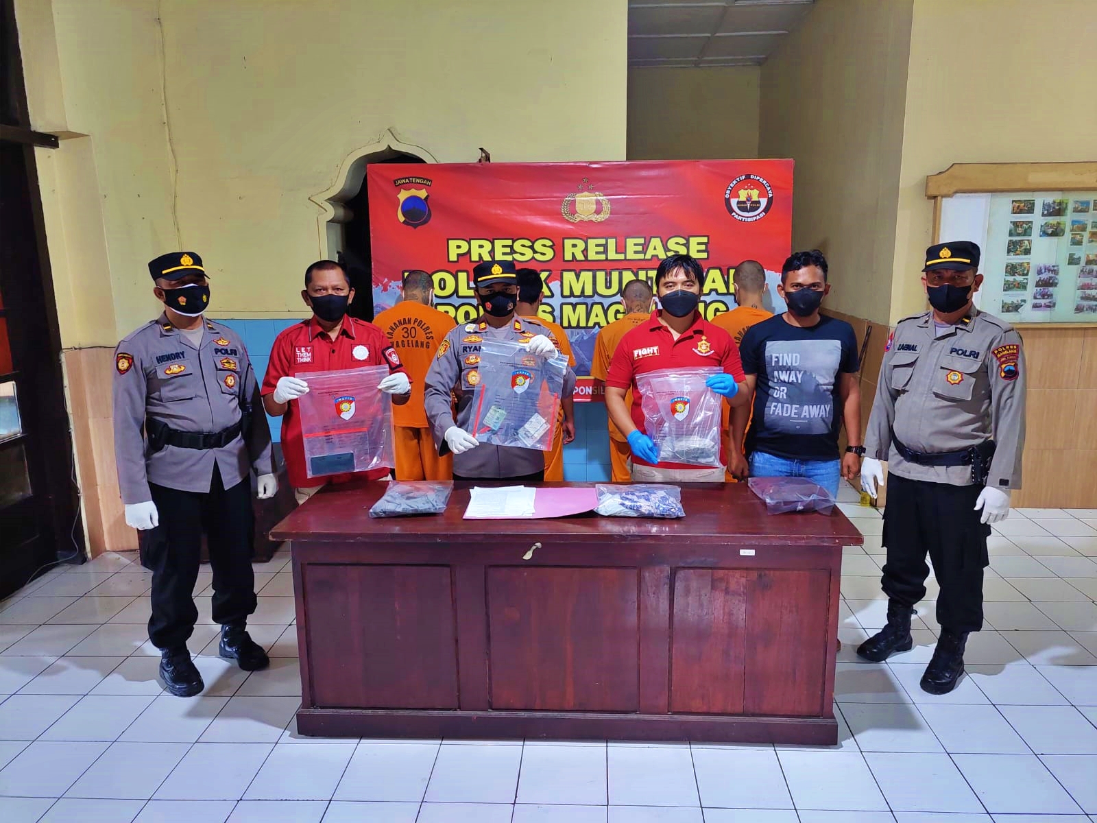 Ungkap Kasus penganiyaan dan premanisme di Jagalan Muntilan oleh pihak kepolisiana