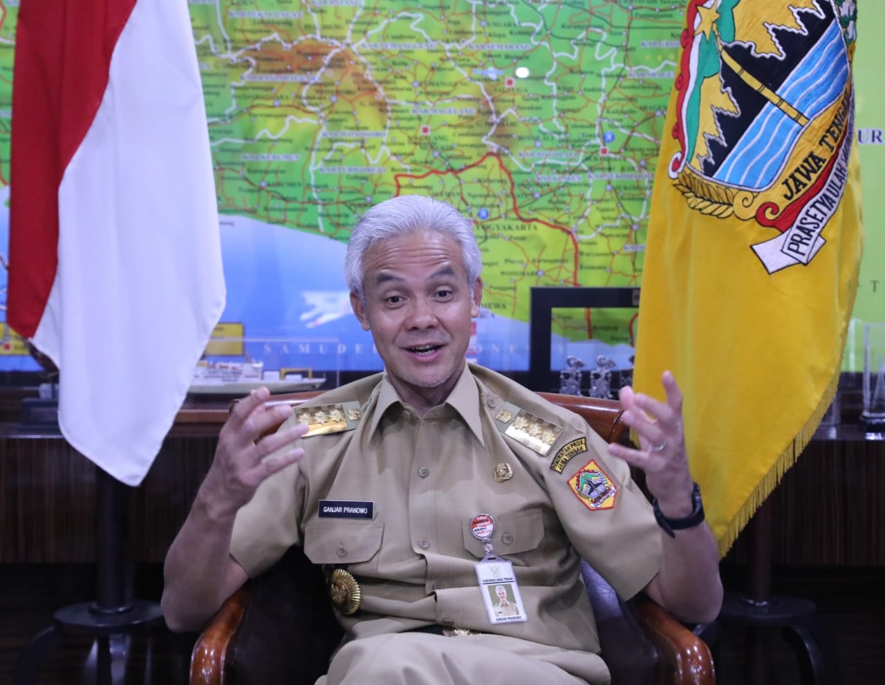 Gubernur Jawa Tengah Ganjar Pranowo