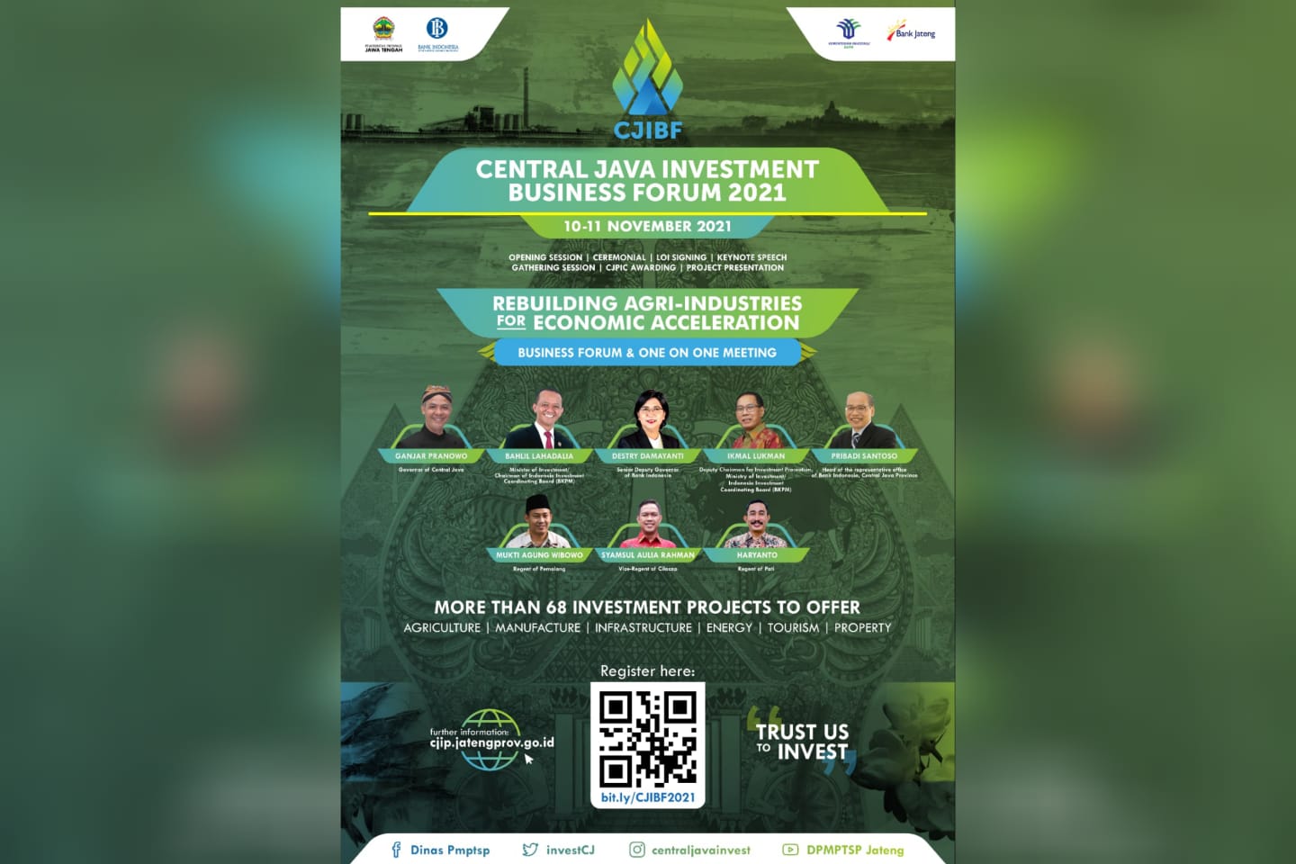 CJIBF 2021 Digelar di Semarang, Tawarkan Puluhan Peluang Investasi
