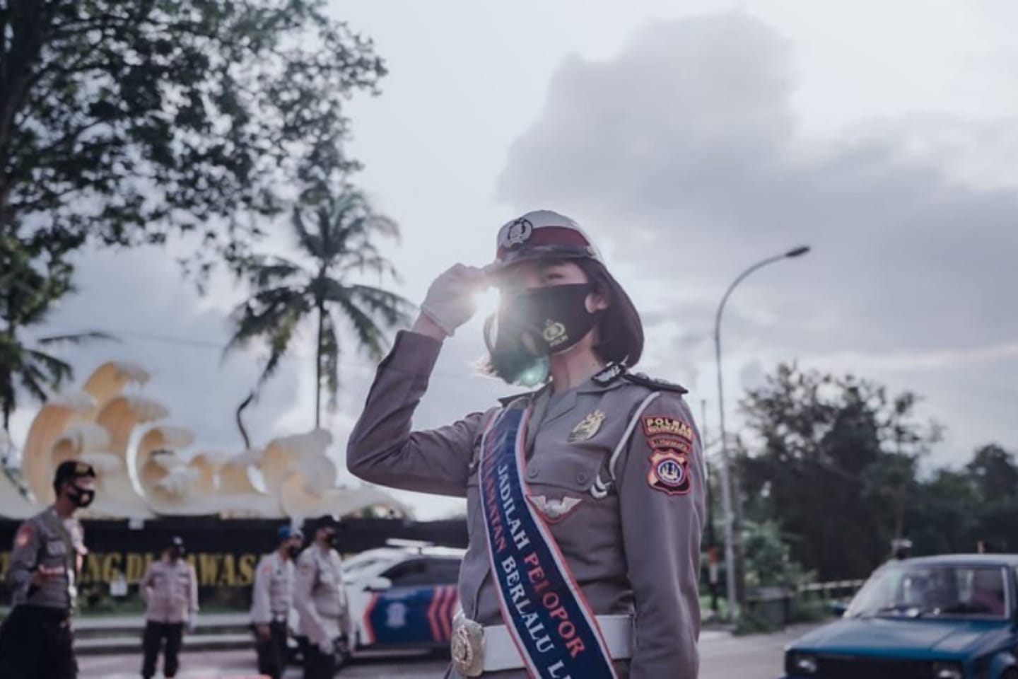 Bripda Agatha Dian Listyani. (sumber: instagram/agathadianl)