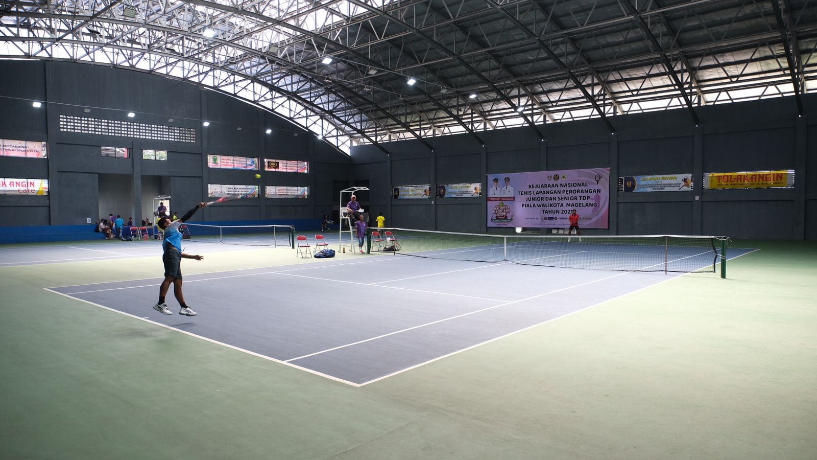 Ratusan Atlet Muda Ikuti Kejurnas Tenis Piala Wali Kota Magelang 2021