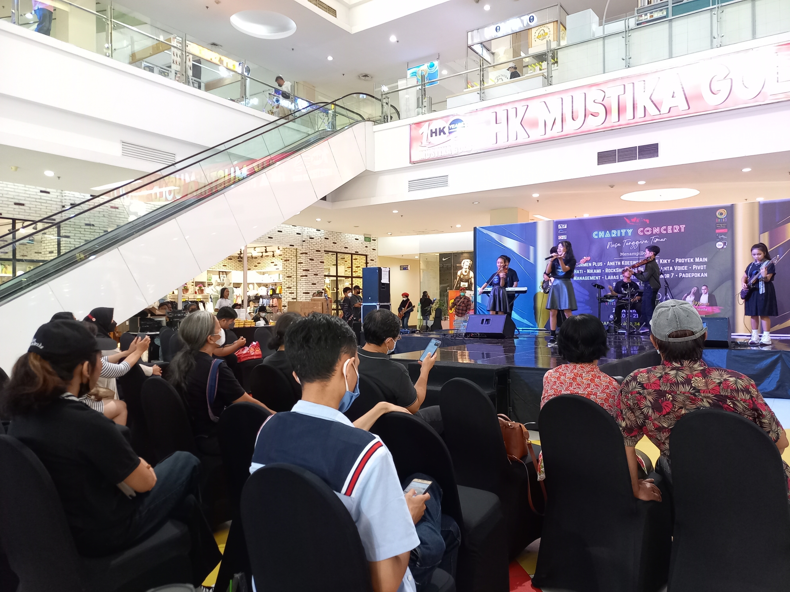 Charity Concert oleh ACT dan Artos Mall acara donasi untuk gempa NTT