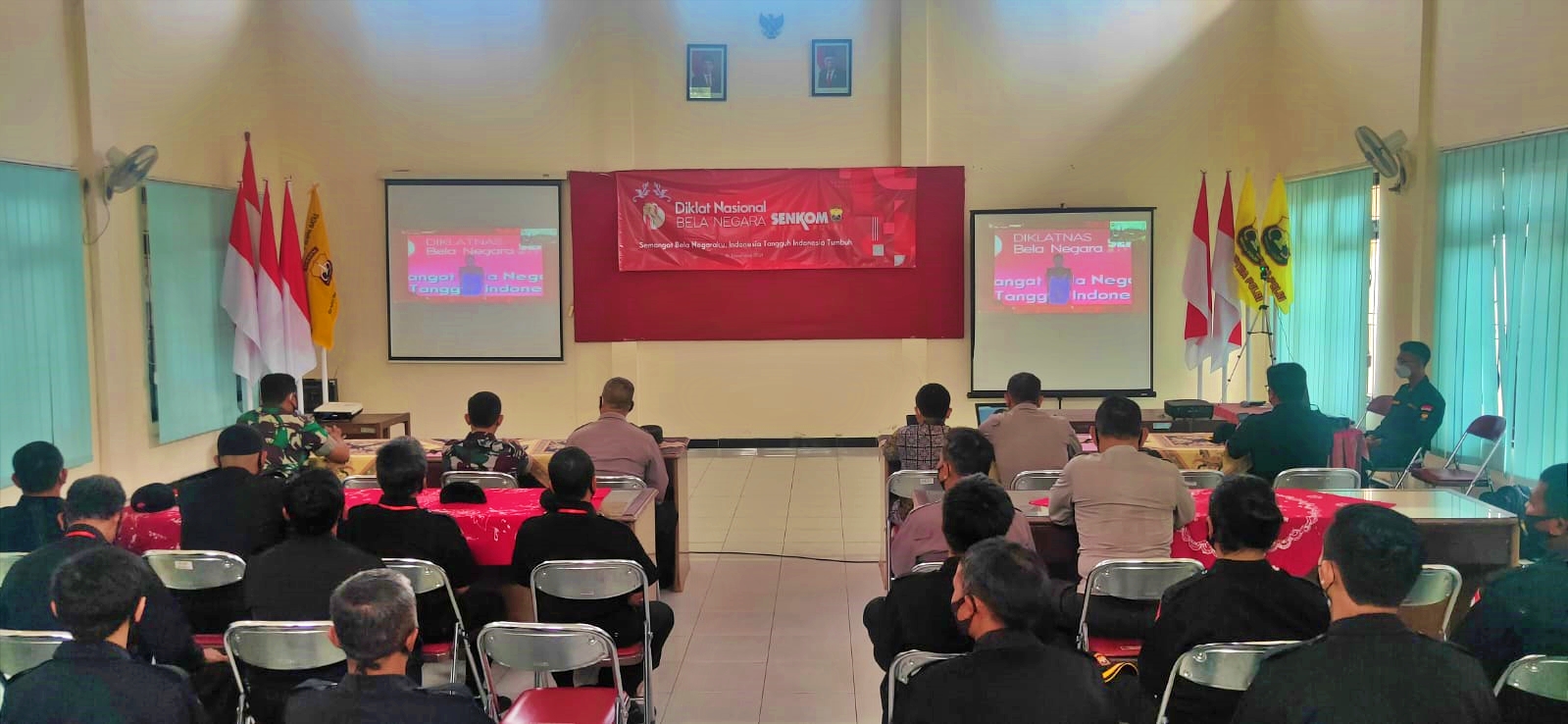 Diklat Nasional Bela Negara diikuti SENKOM Kabupaten Magelang