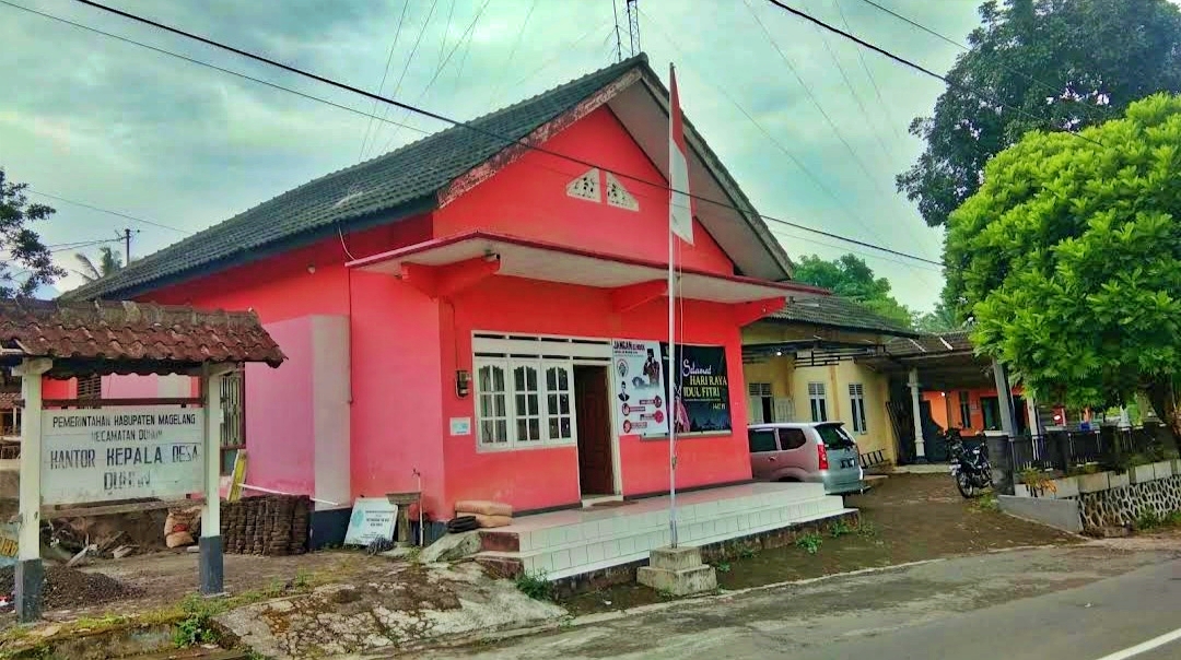 Kantor Desa Dukun dimana Desa ini jadi yang terbaik dalam pengelolaan dana desa se Kabupaten Magelang