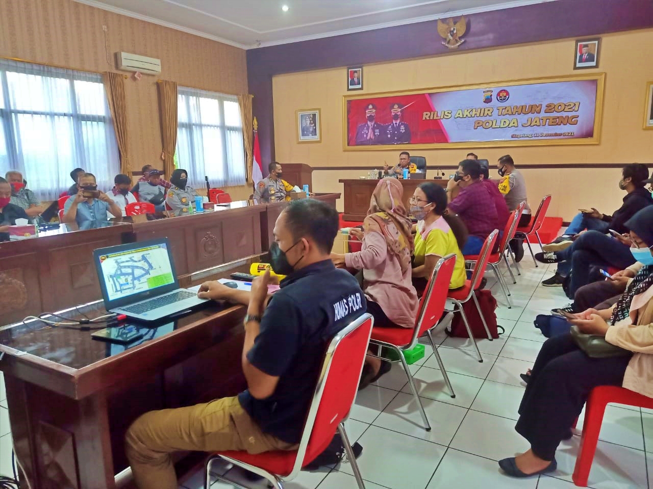 Laporan akhir tahun Polres Magelang termasuk angka kriminalitas