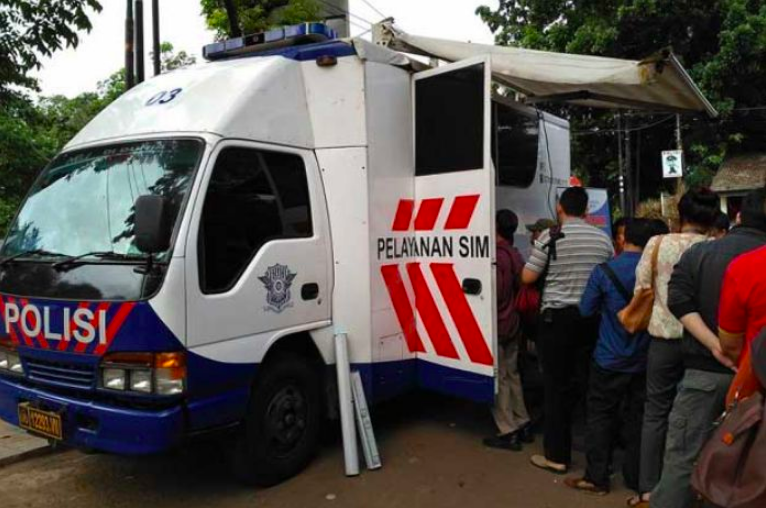 EFISIEN: SIM Keliling Jogjakarta. (foto: ist)