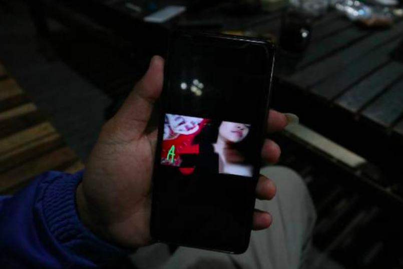 UU ITE: Rekaman VCS seorang perempuan yang sedang melakukan gerakan tidak senonoh. (foto: ilustrasi)