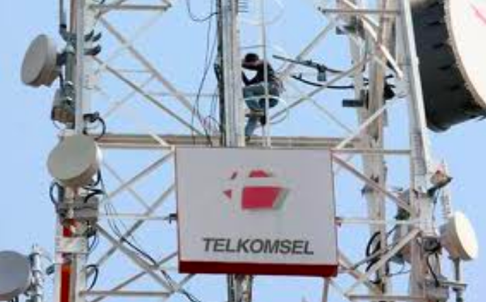 Tower BTS Telkomsel. (foto: ist)