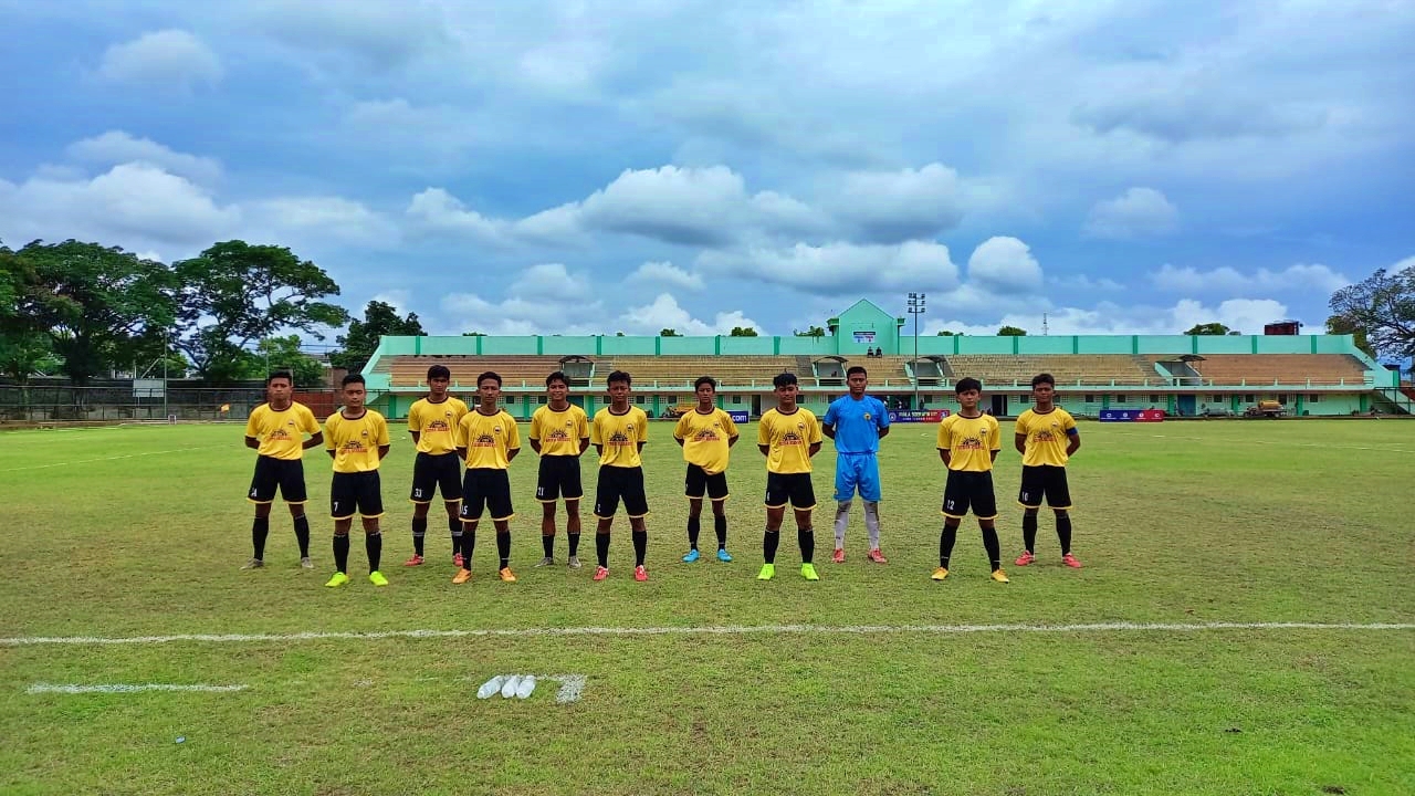Tim Persikama Junior atau tim Suratin Kabupaten Magelang dalam ajang Piala Suratin 2021 Zona Jawa Tengah