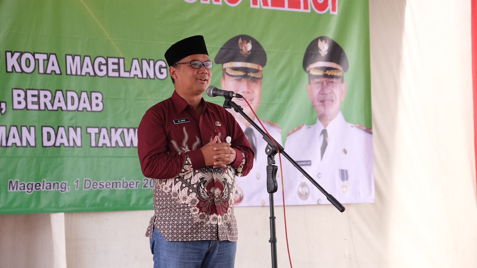 Pemkot Magelang Canangkan Tidar Utara Sebagai Kampung Religi