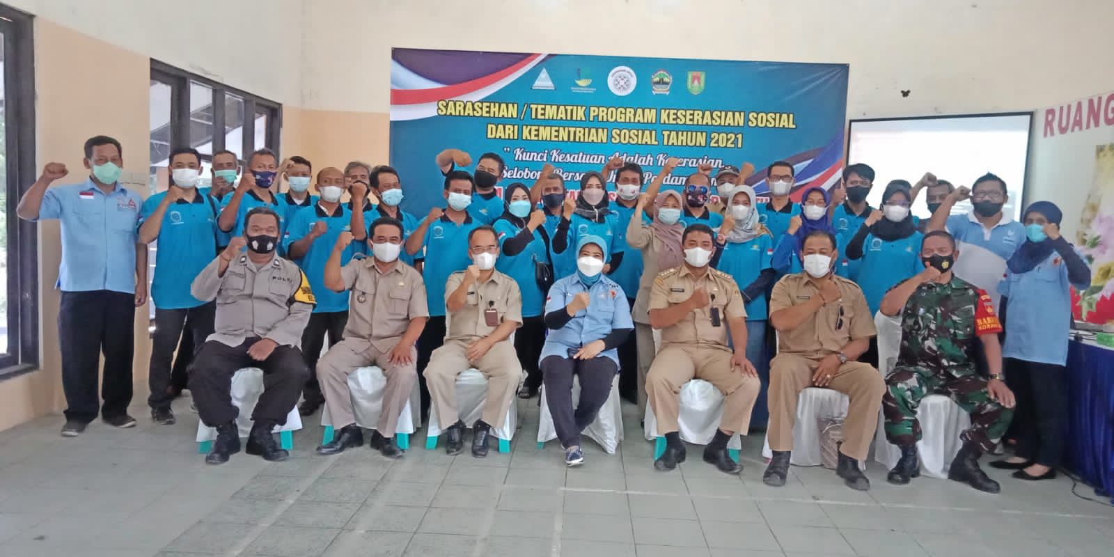 Perkuat Kerukunan, Kemensos Inisiasi Tenaga Pelopor Desa di Seloboro Salam