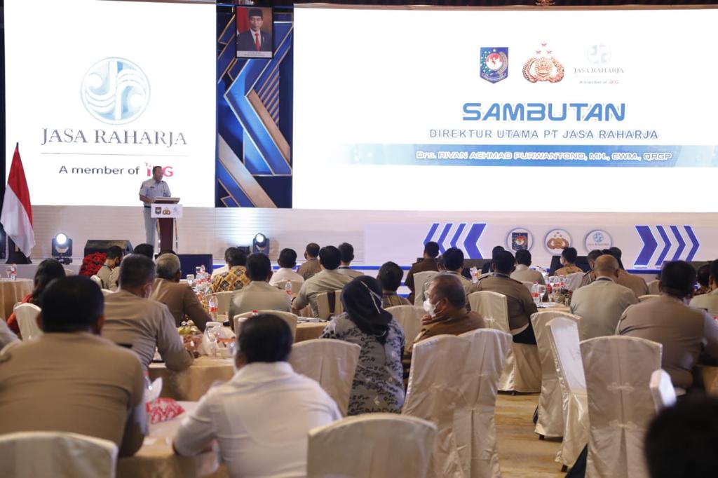 Rakornas, Dirut Jasa Raharja Usung Konsep Digitalisasi Samsat