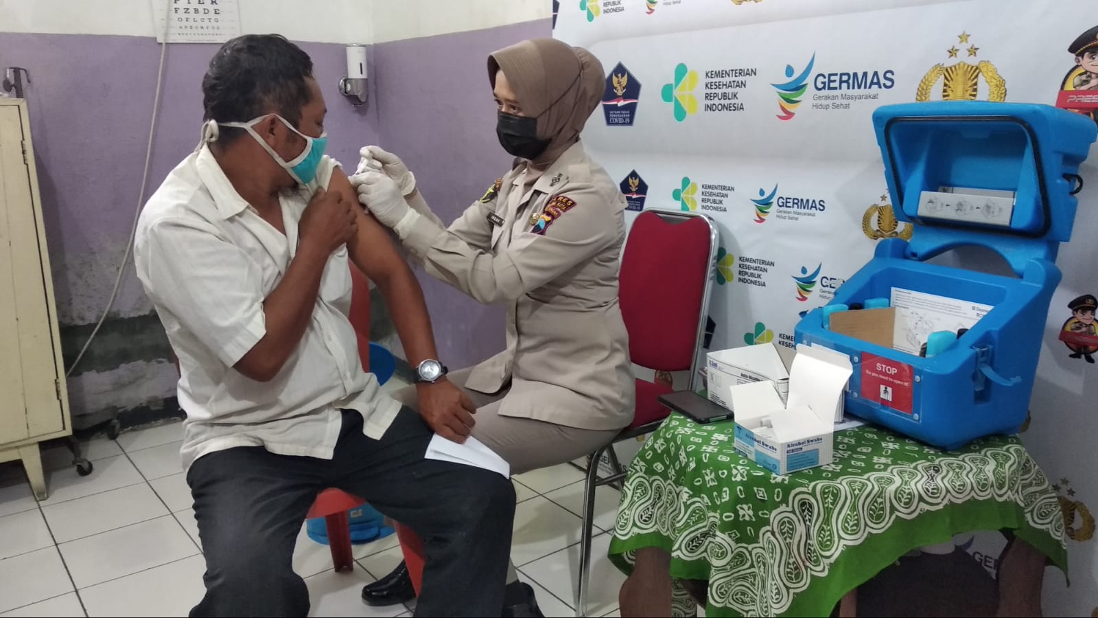 Polres Magelang Kota Terus Kebut Vaksinasi