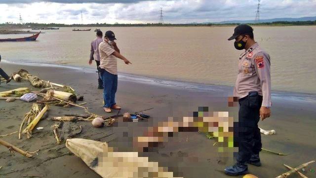 penemuan satu mayat dari pasangan sejoli yang ditabrak di Bandung