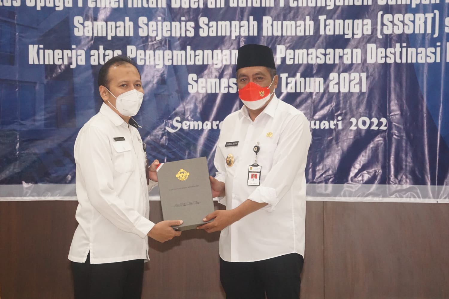 Bupati Magelang wakili 4 wilah terima LHP dari Badan Pemeriksa Keuangan RI
