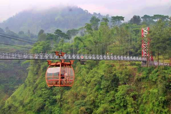 Gondala Jembatan Merah Girpasang Kemalang Klaten_Foto Solopos