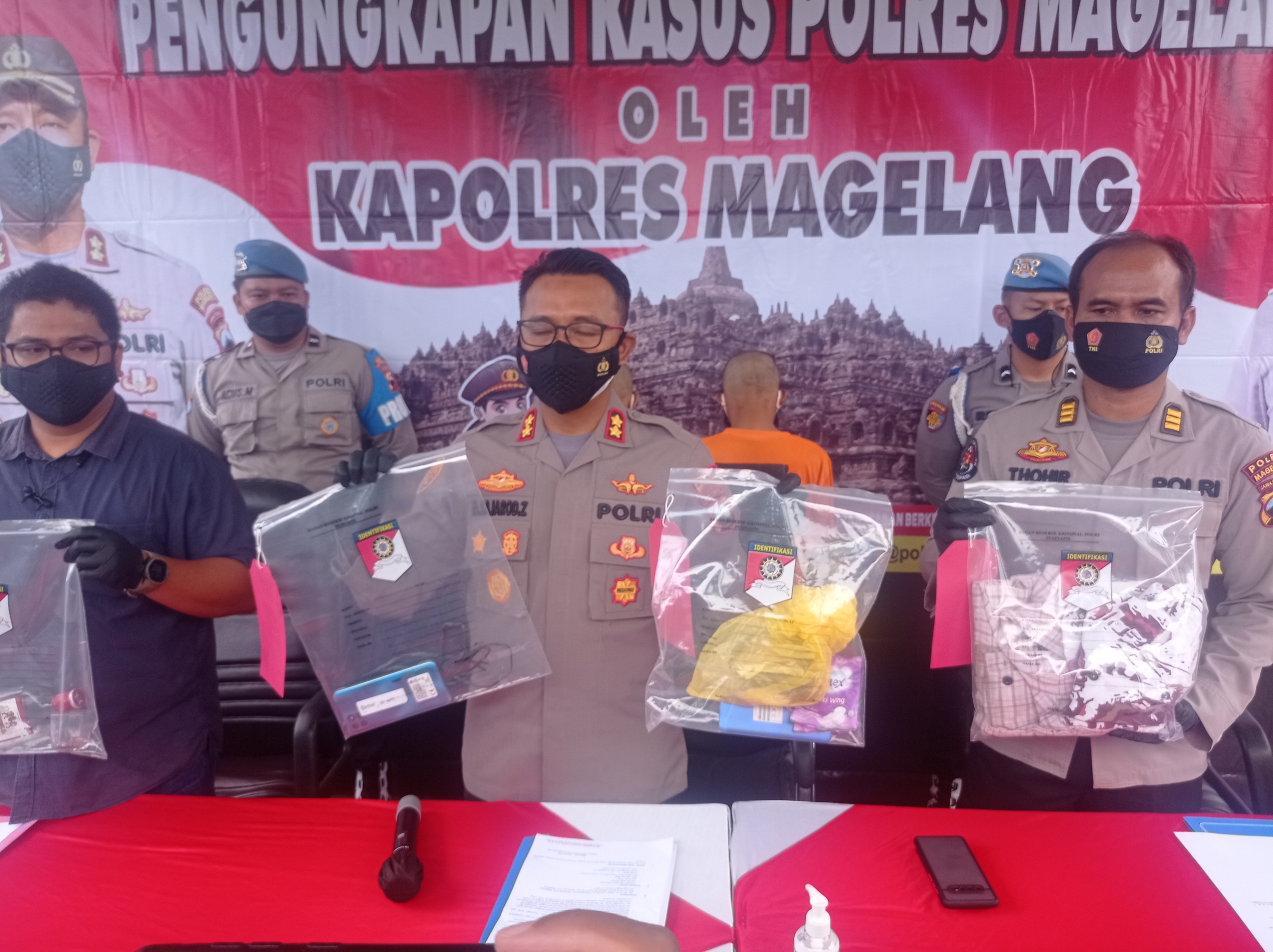 Pers Rils Kasus penyekapan dan pemerkosaan santriwati di Magelang oleh Polres Magelang